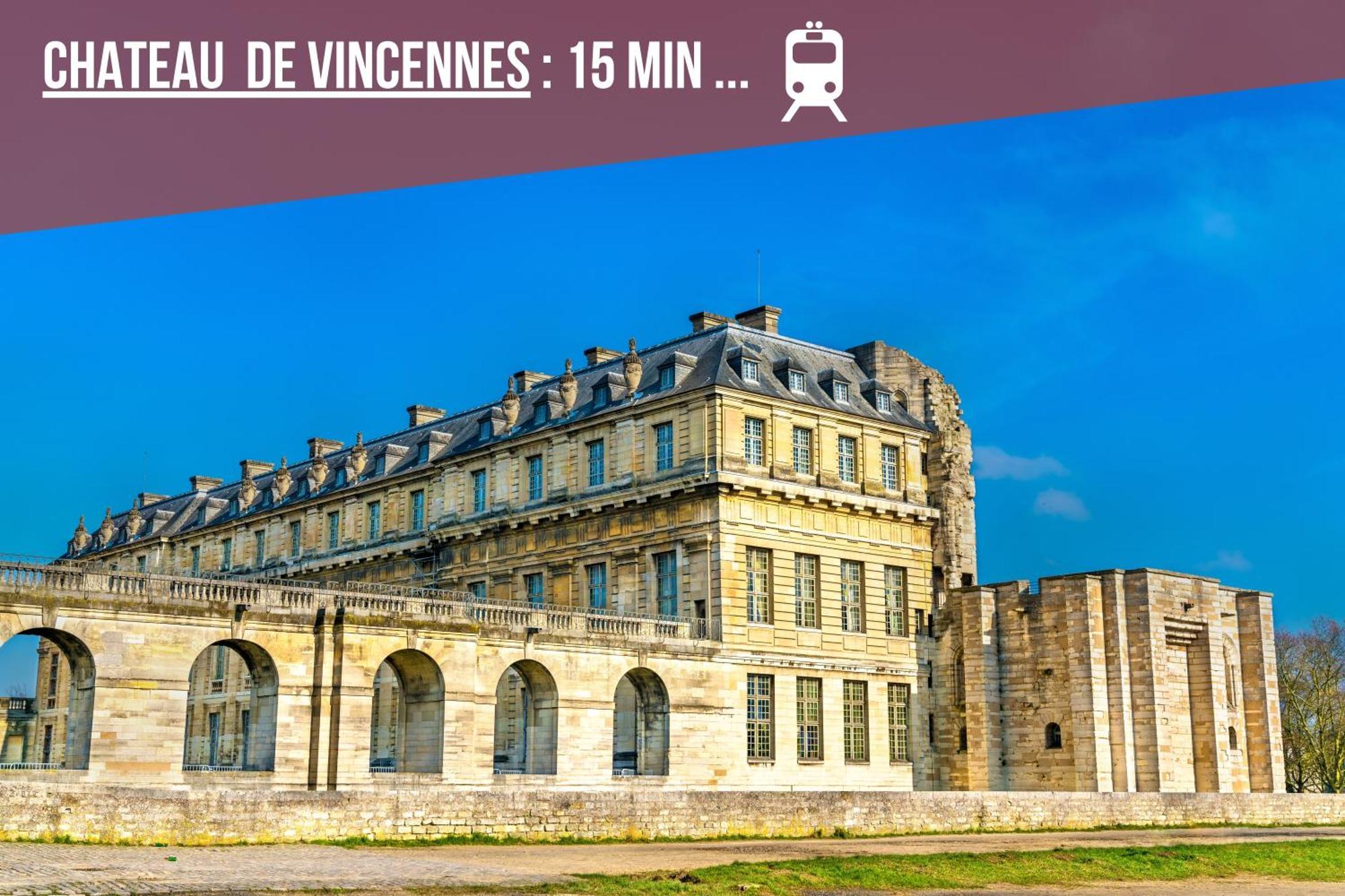 Le Terracotta - T2 Design - Metro, Rer & Jardin Apartment Vincennes Exterior photo